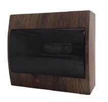 Бокс пластиковый EKF PROxima ЩРН-П-10 (200x222x95мм) IP41 темное дерево  картинка 